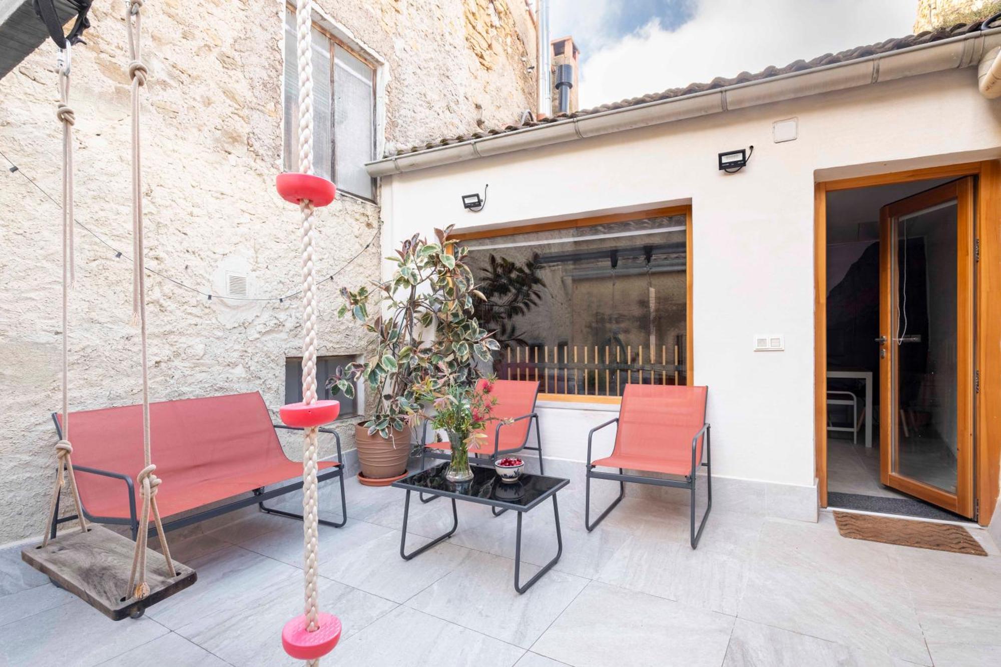 Villa Casa Acollidora I Familiar Amb Jardi I Barbacoa à Ager Extérieur photo