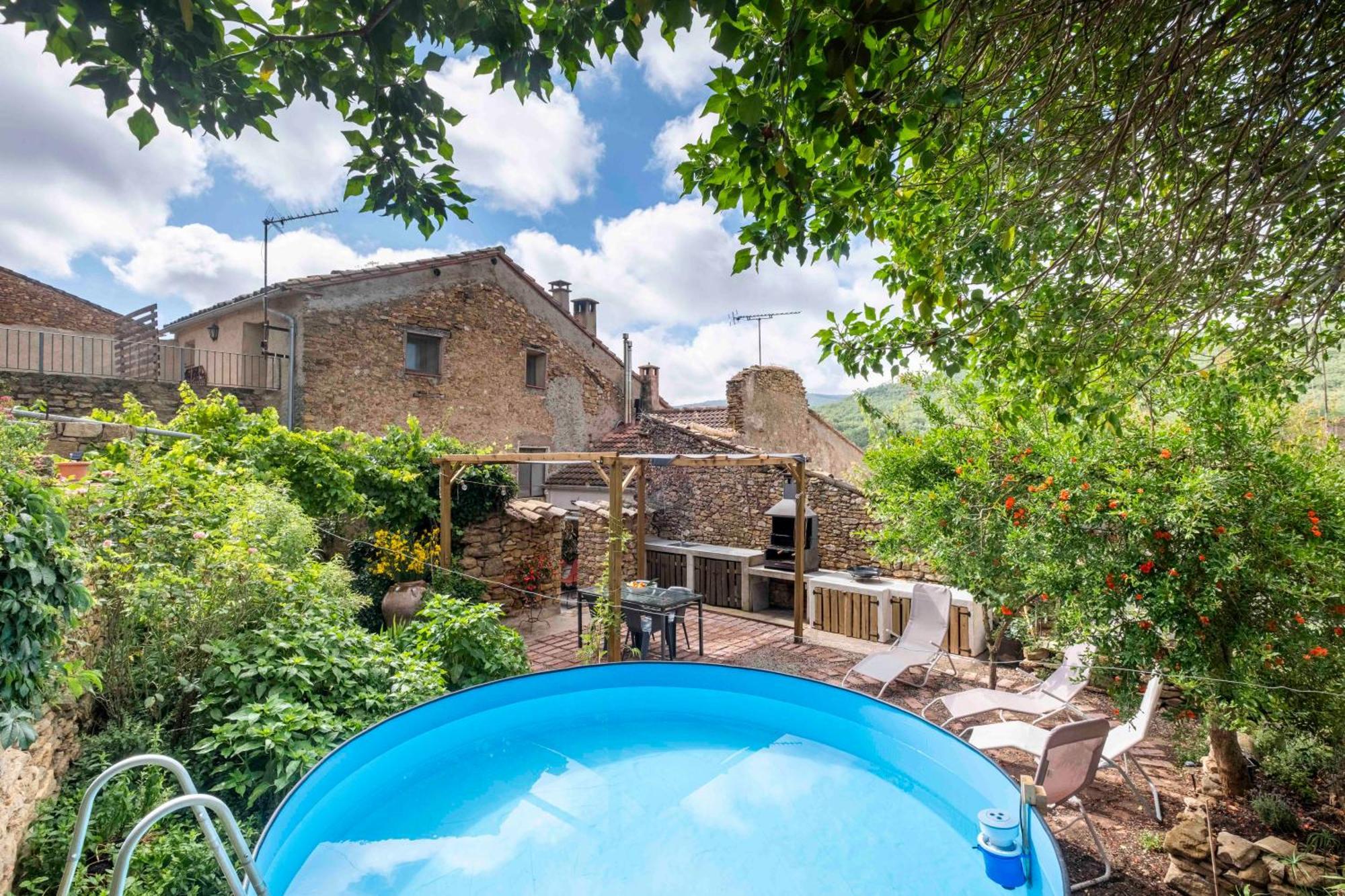Villa Casa Acollidora I Familiar Amb Jardi I Barbacoa à Ager Extérieur photo